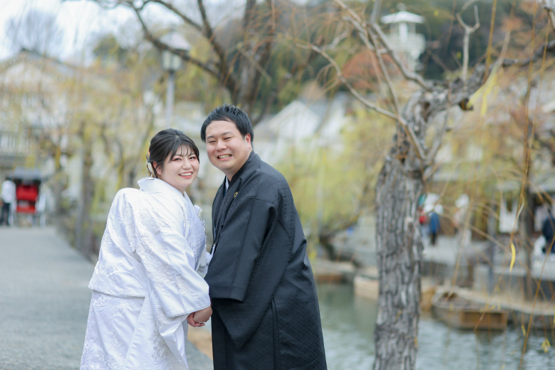 お散歩しながら撮影スタート☆