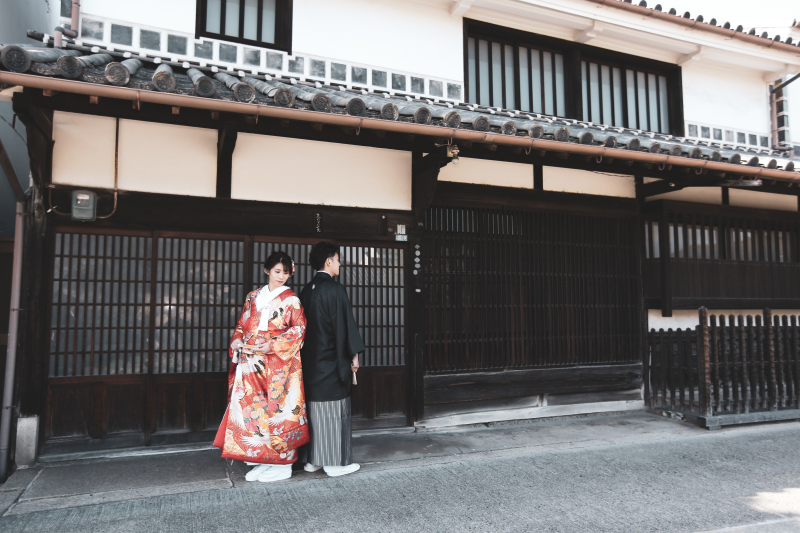 情緒あふれる街並み