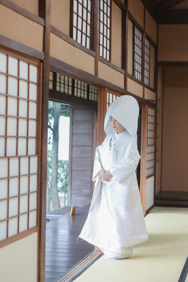 白無垢にお着替え