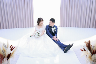 和装ロケーション×洋装チャペル撮影