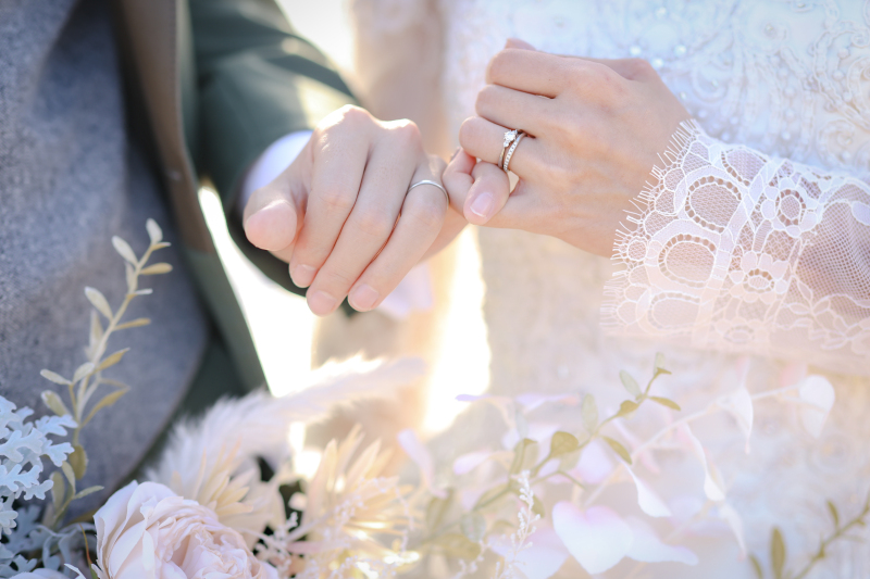 二人の大切な指輪