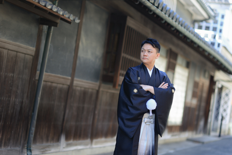 紋服もかっこいい☆彡