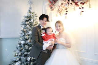 衣装３点チャペル×ロケーション