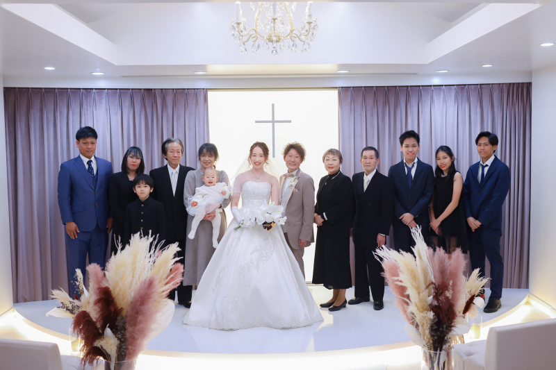 ご家族写真もOK