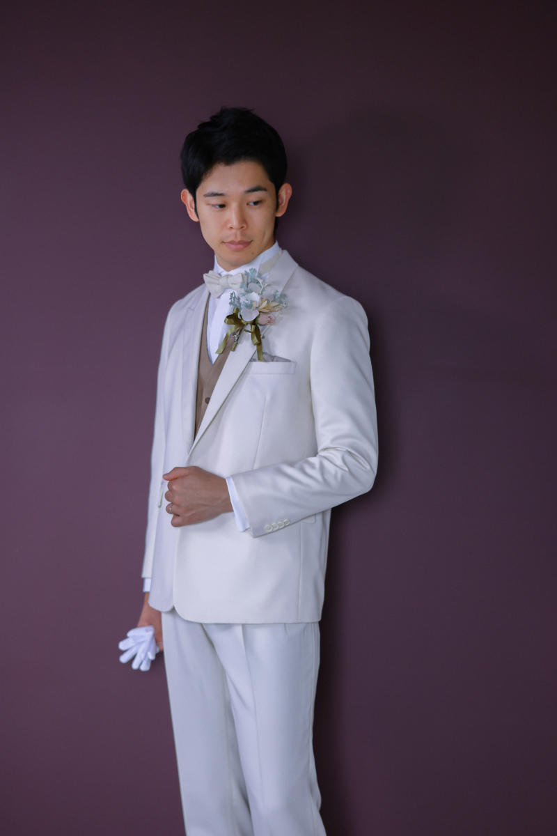 ご新郎様ソロショット