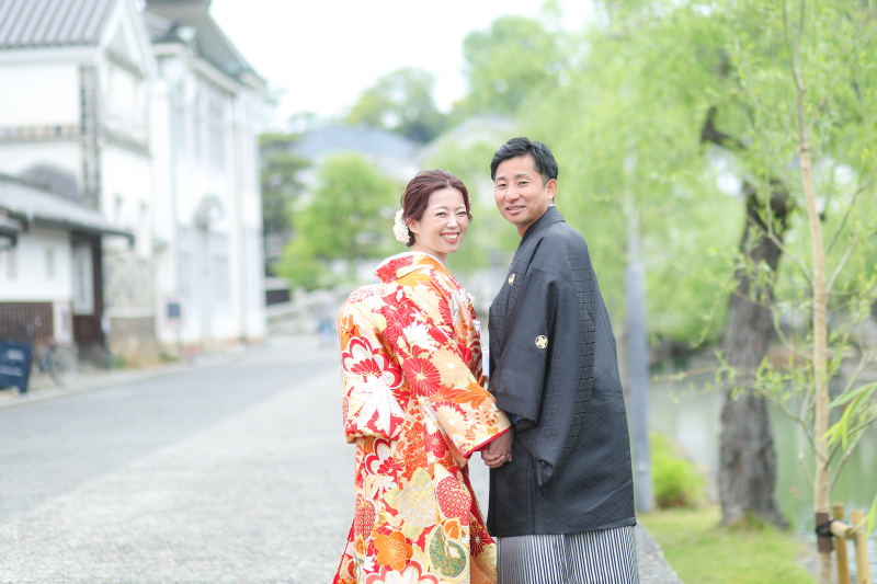 お散歩中にチラッと振り返り～♪