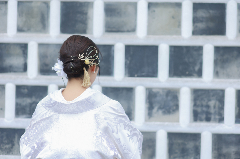 髪飾りもチェンジ