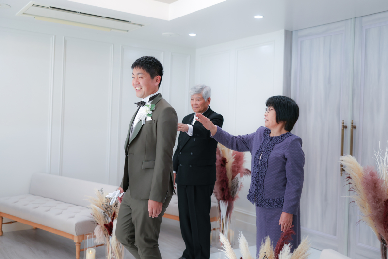 セレモニー撮影スタート♪