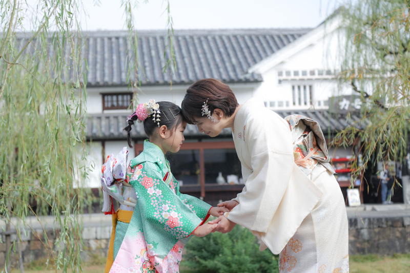 お母さんと一緒に…