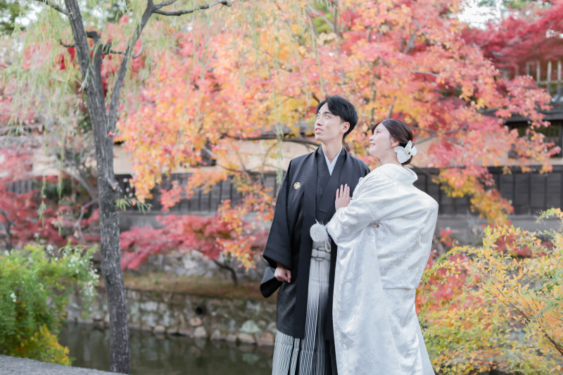 紅葉メインの撮影