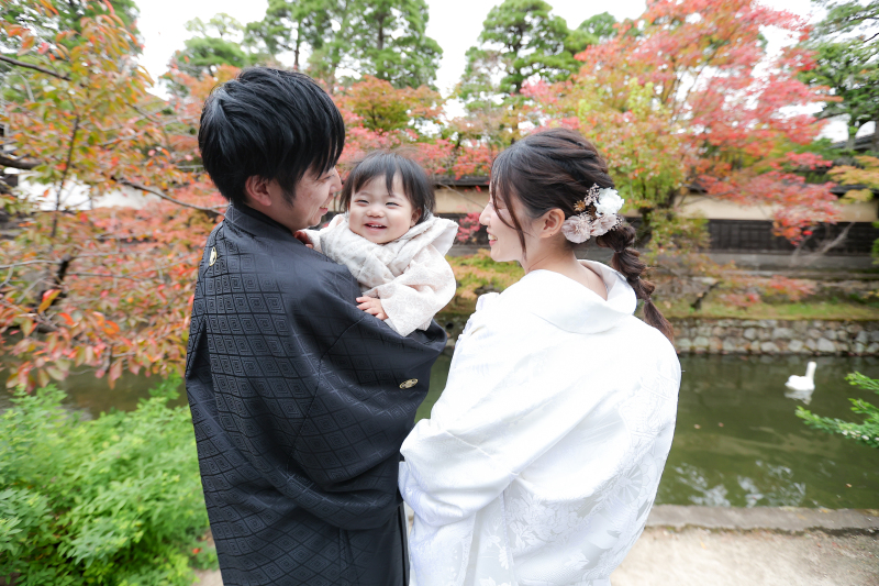家族3人で♡
