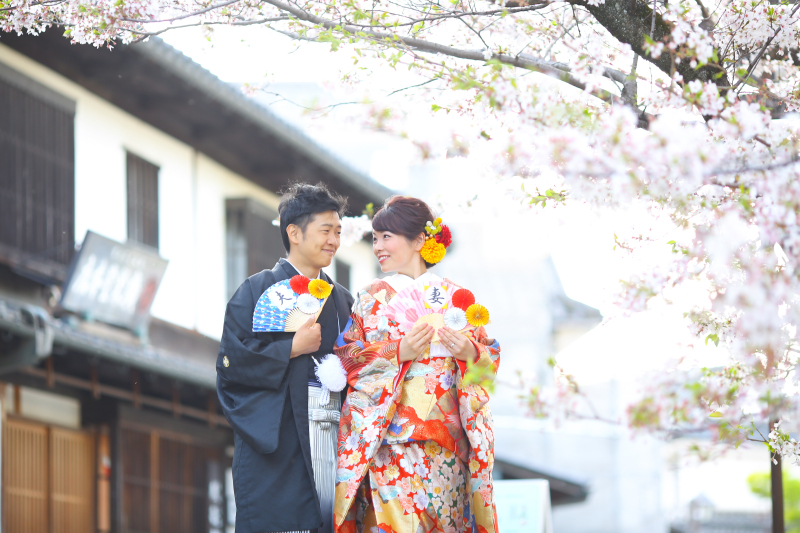 「夫♡妻」 扇子♪