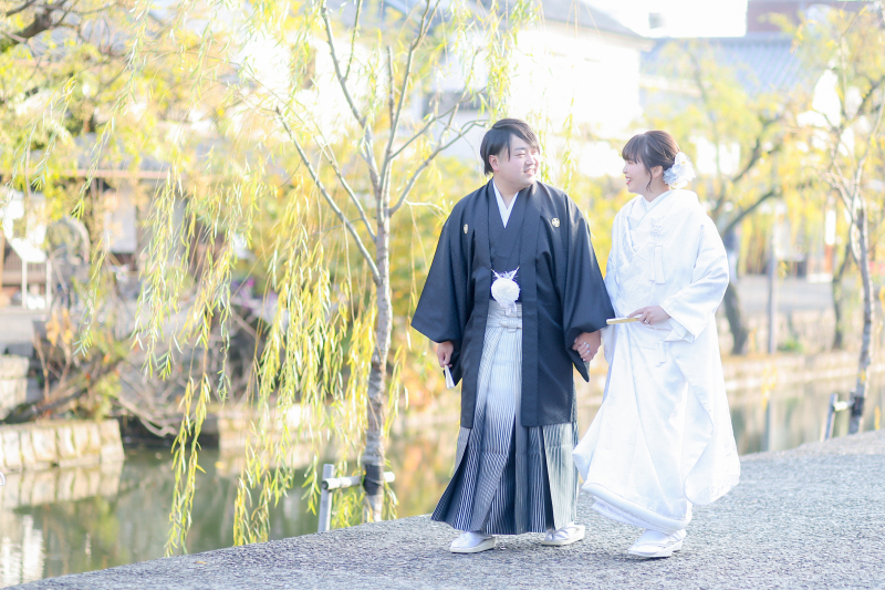 美観地区ロケーション撮影スタート♪