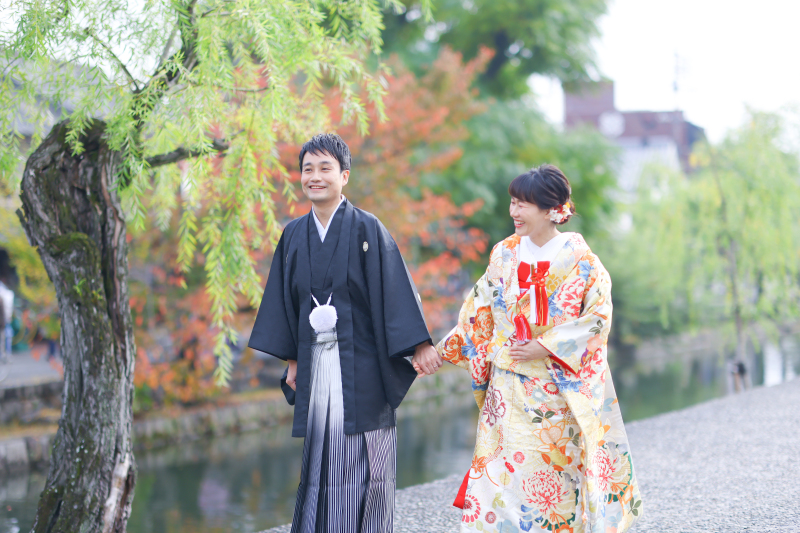 美観地区ロケーションスタート!