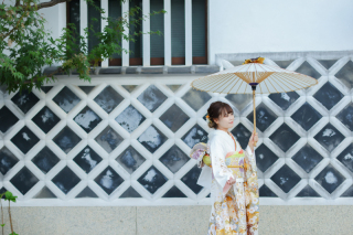 倉敷美観地区で成人式前撮り♥