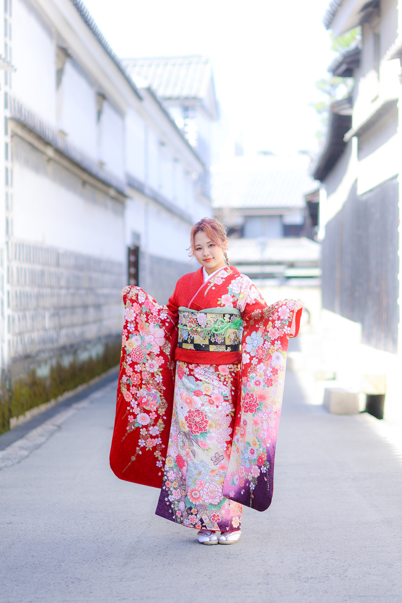 振袖ポーズ☆彡
