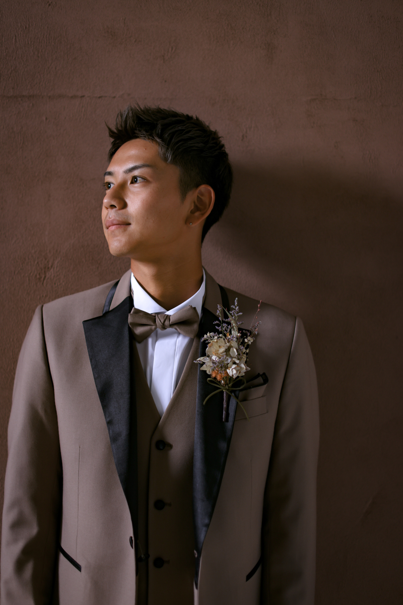 ご新郎様ソロショット☆