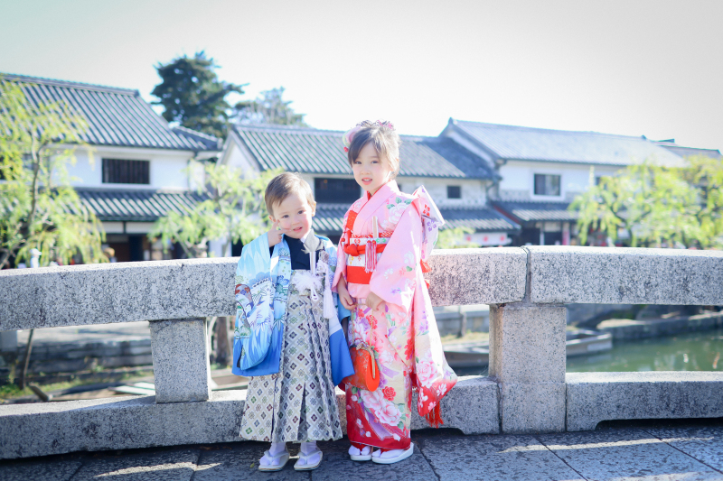 有名な中橋で♩