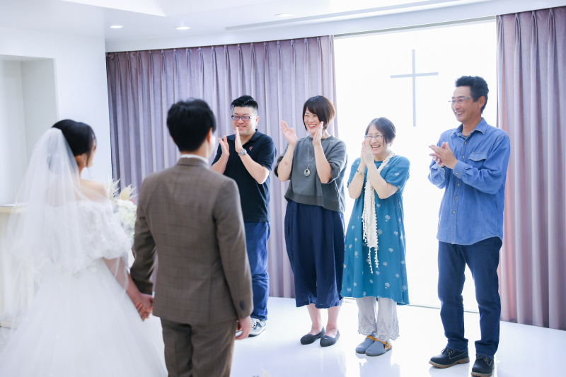 ご両親様に2人のお姿を初披露～♪