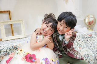 753兄妹ロケ×スタジオ撮影