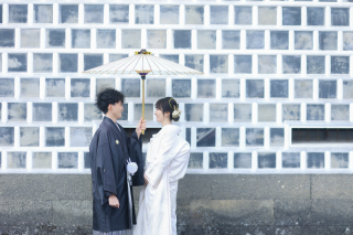 和装１点白無垢美観地区撮影