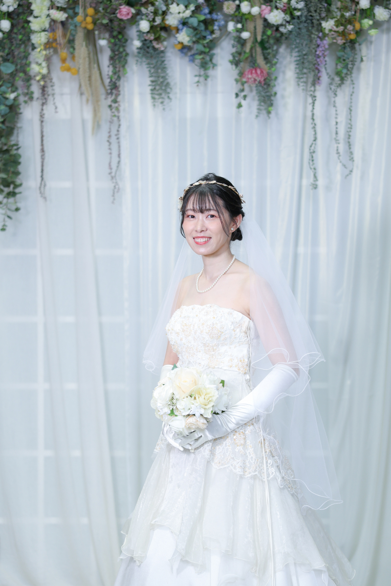 ご新婦様のソロショット♥