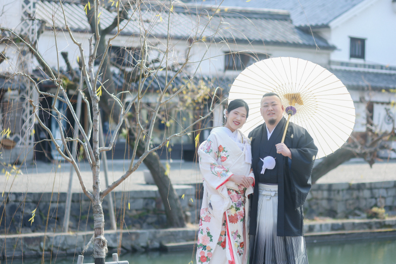 美観地区撮影スタート