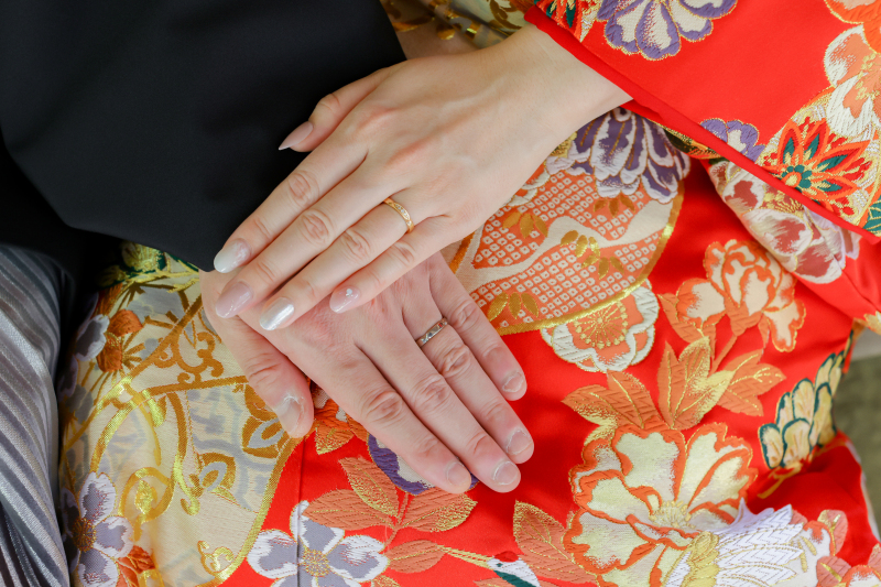 指輪ショット♡