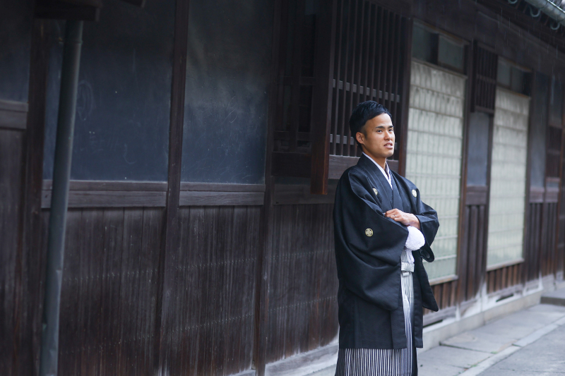 新郎様ショット