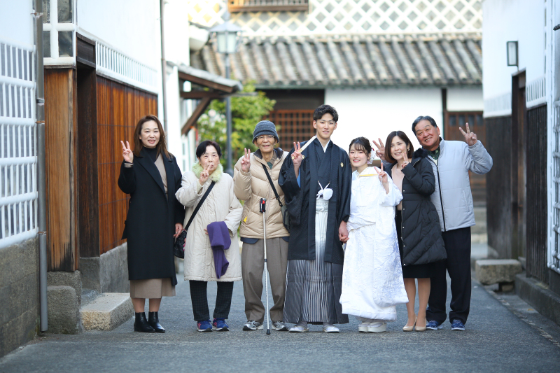 家族みんなでイエーイ！☆