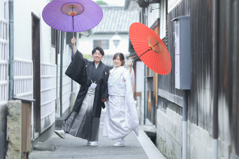 和傘をもって♡