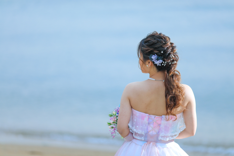 ヘアがメインのショット!