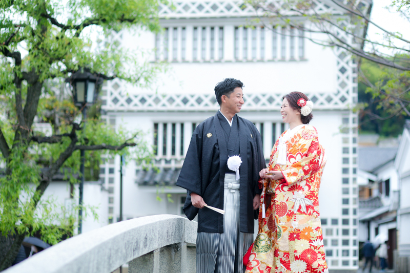 中橋にてきっちりとしたポーズ☆