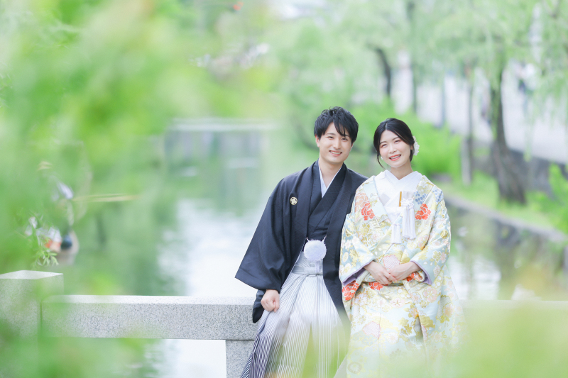 美観地区の自然に囲まれて