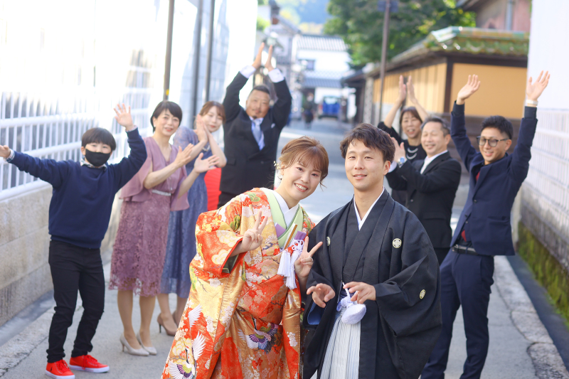 ご家族様にも祝福していただきました♥