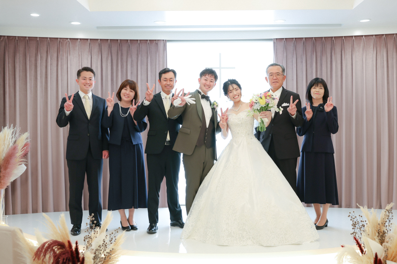 ご家族様とピース