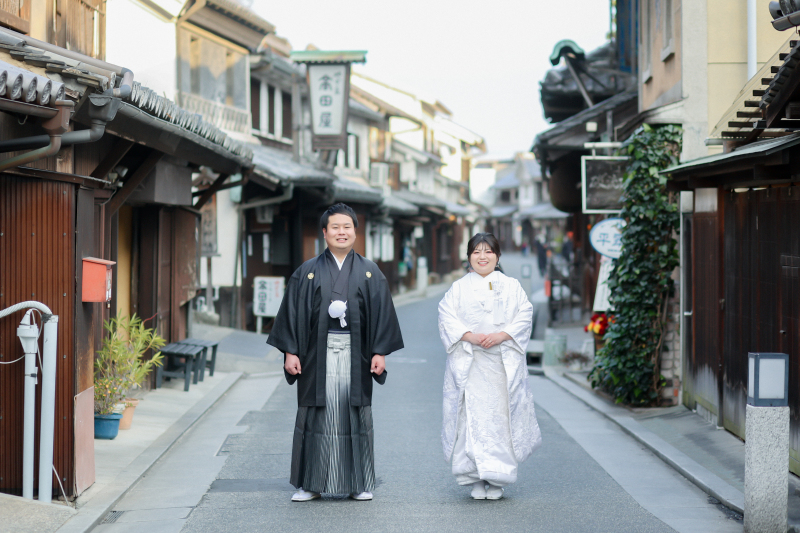 歴史のある町並み
