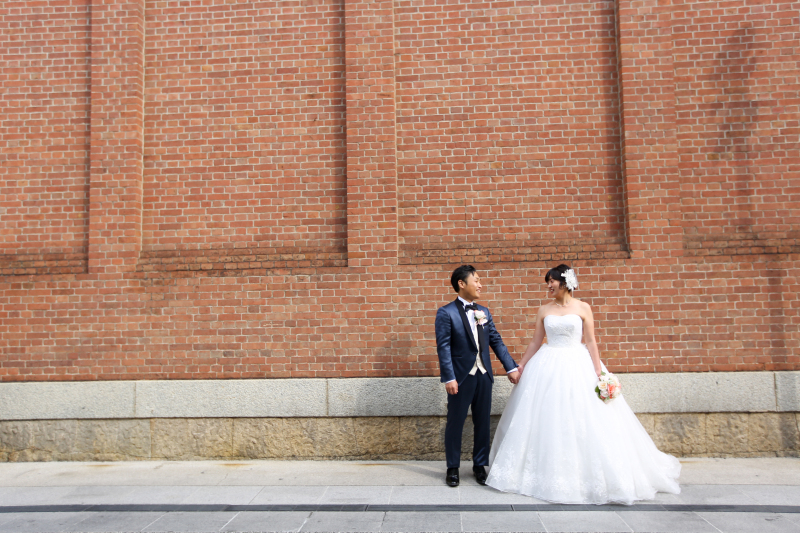 おしゃれな赤レンガ♪