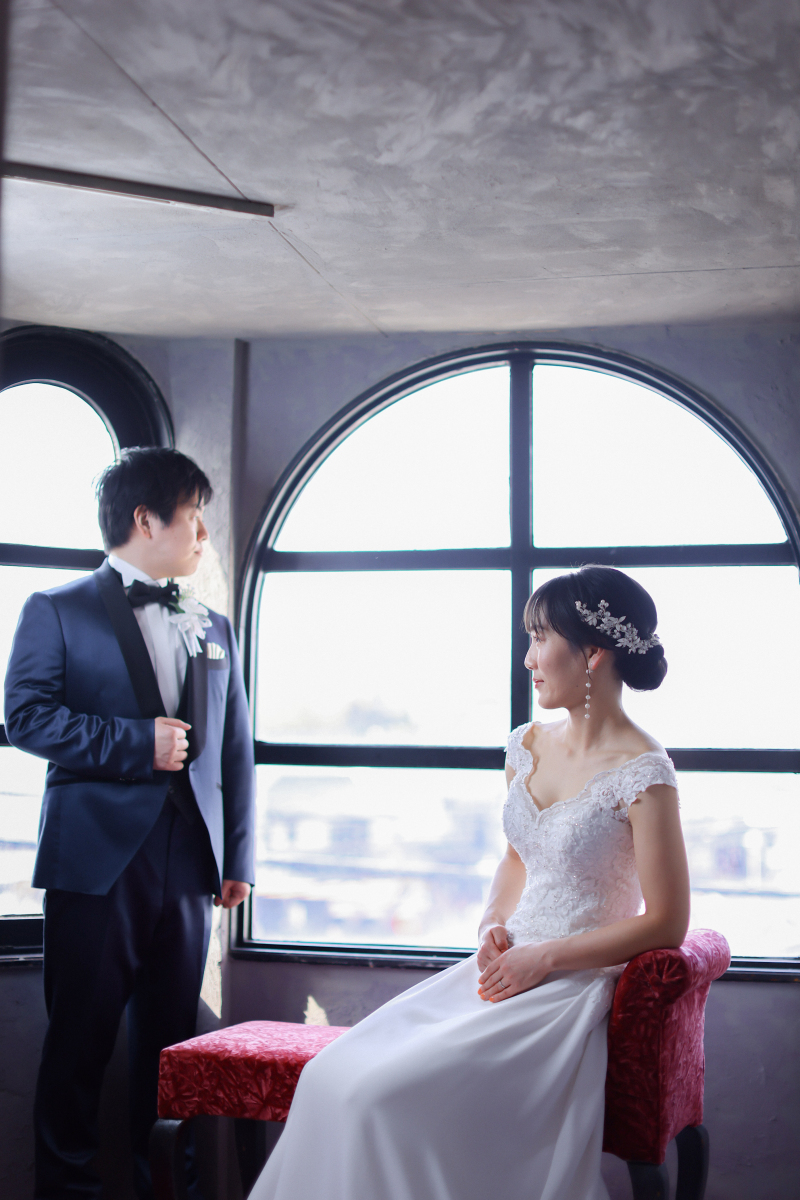 小さな小部屋で幻想的に♡