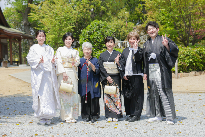 挙式までご家族さまとゆっくり過ごしていただきます