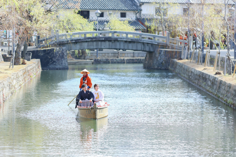 川舟に乗れます♩