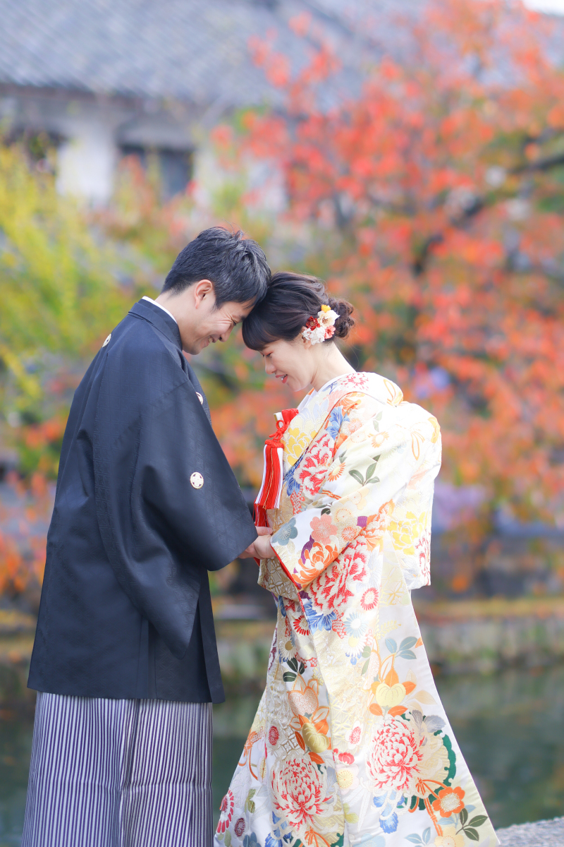 おでことおでこをコツン♡