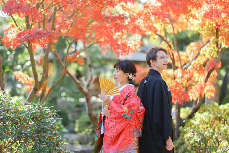 美観地区の紅葉✧˖°