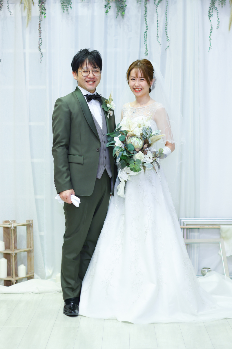 和装撮影結び、洋装スタート！