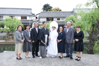 ご家族様と一緒にフォトウェディング