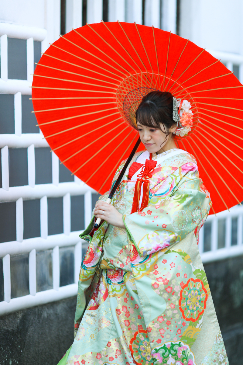 新婦様お一人ショット