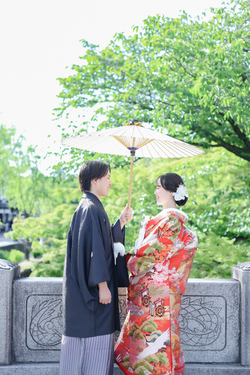 和傘ショット