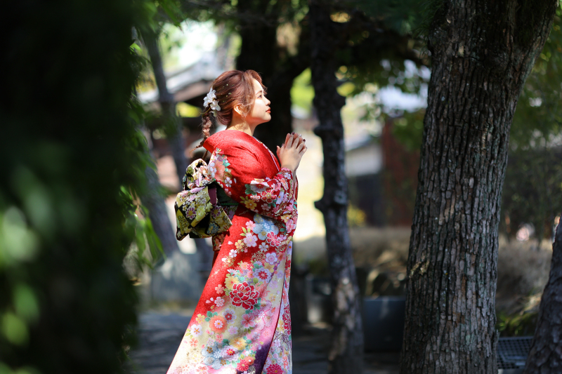 自然にかこまれて..♡