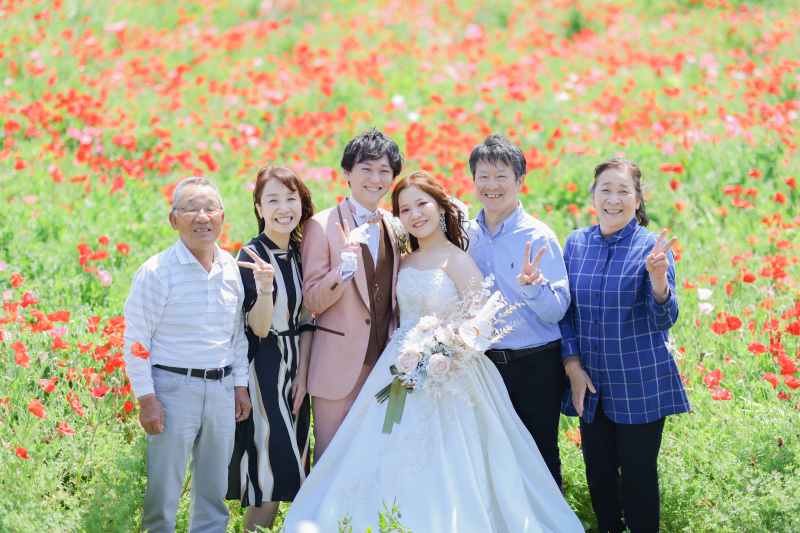 ご家族ショット