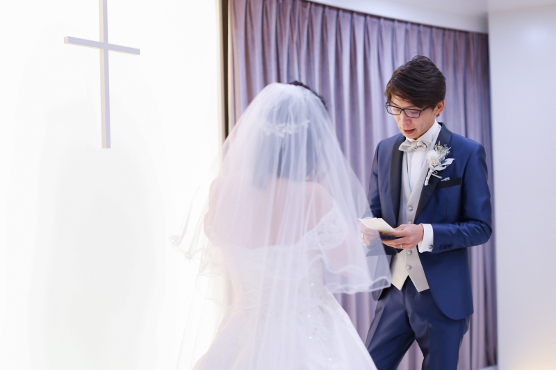 新郎様からお嫁様にサプライズのお手紙♥